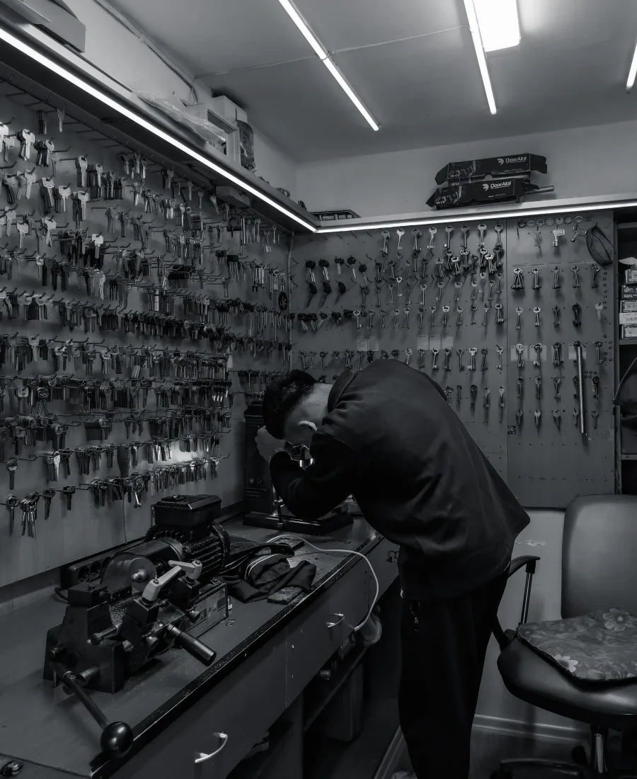 Locksmith workshop
